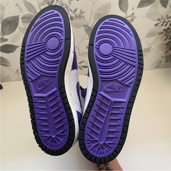 JORDAN 1 High Zoom Air CMFT Crater Purple CT0978-501 - Picture 10 of 10